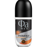 Дезодорант мужской шариковый Фа Men Red Cedarwood, 50 мл