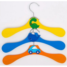 Вешалка для одежды плечики детские р30-34 Cool boy цвет МИКС