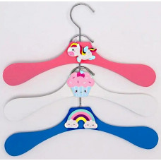 Вешалка для одежды плечики детские р30-34 Princess цвет МИКС