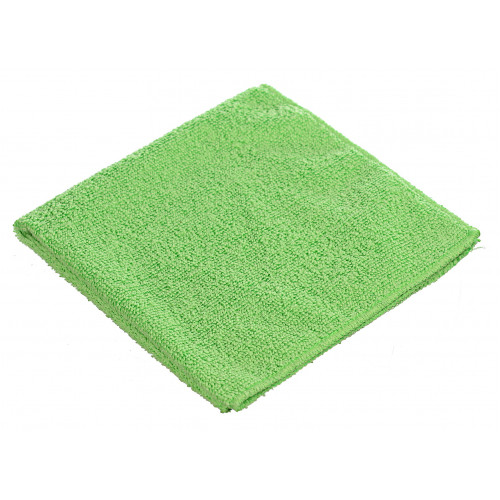 Салфетка из микрофибры (без упаковки), цвет зелёный, 250г/м2, 60х80 см