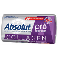 Мыло туалетное Absolut (Абсолют) Pro серебро и коллаген, 90 г