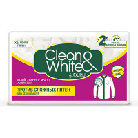 Хозяйственное мыло Duru Clean and White Против сложных пятен, 120 г