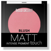 Румяна для лица Belor Design (Белор Дизайн) Matt Touch, тон 202 - Пионовый