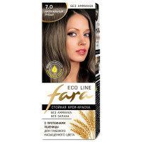 Краска для волос FARA (Фара) Eco Line Green, 7.0 Натуральный русый