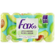 Туалетное мыло Fax (Факс) Яблоко и Авокадо, 5 шт*70 г