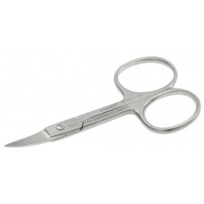 Ножницы маникюрные для ногтей с ручной заточкой, серебряные, ZO B-102-D-SH