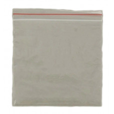 Гриппер (пакет ziplock) Пвд 18х18 см, красная полоса, 35 мкм, 100 шт/уп