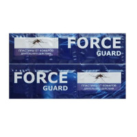 Пластины от комаров Force Guard, синие, 10 шт