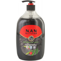 Средство для мытья посуды Nan (НАН) Древесный уголь с дозатором, 900 мл