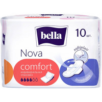 Гигиенические прокладки Bella (Белла) Nova Komfort, 4 капли, 10 шт