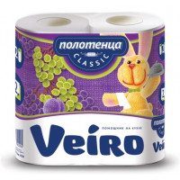 Полотенце бумажное Veiro (Вейро) Classic, 2-х слойное, 2 рулона