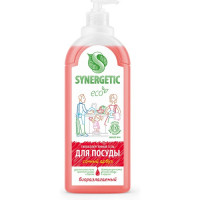 Средство для мытья посуды Synergetic (Синергетик) Арбуз, 1 л