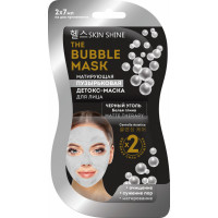 Детокс-маска для лица SKIN SHINE матирующая пузырьковая THE BUBBLE MASK, 14 мл