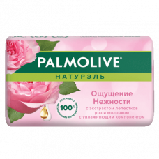 Туалетное мыло Palmolive (Палмолив) Натурэль Ощущение Нежности с экстрактом лепестков роз и молочком, 90 г Туалетное мыло Palmolive (Палмолив) Натурэль Ощущение Нежности с экстрактом лепестков роз и молочком, 90 г