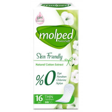 Прокладки ежедневные Molped (Молпед) Pure & Soft, 16 шт