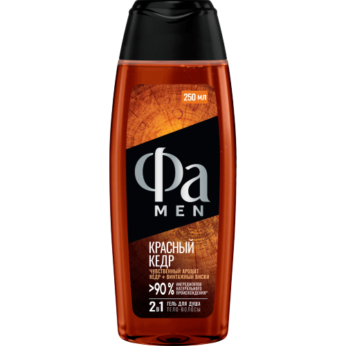 Гель для душа мужской Фа Red Cedarwood (Красный кедр), 250 мл Гель для душа мужской Фа Red Cedarwood (Красный кедр), 250 мл