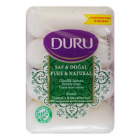 Туалетное мыло Duru (Дуру) Pure and Natural Классическое, 4 шт*85 г