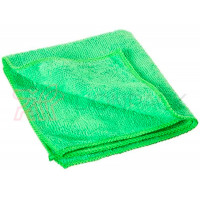 Салфетка из микрофибры (30*30) (без упаковки) Плюш Зеленая 280г м2