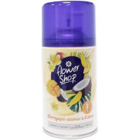 Освежитель воздуха сменный баллон Flower Shop Цветущее манго и Кокос, 250 мл