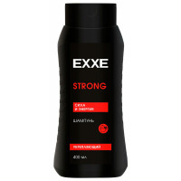 EXXE MEN гель для душа 2в1 Сила и энергия STRONG, 400 мл