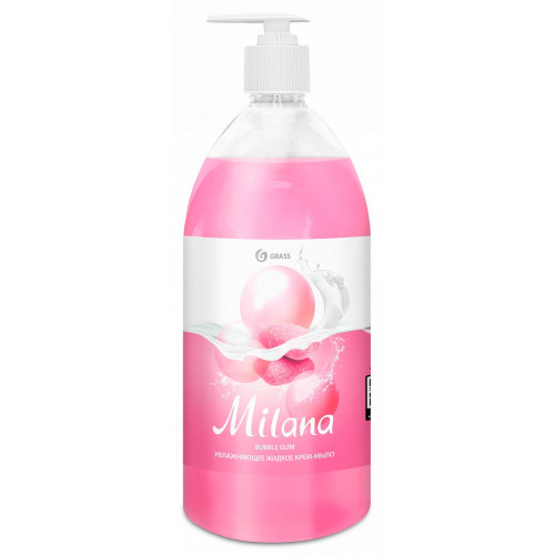 Milana Жидкое мыло Fruit bubbles с дозатором, 1000 мл Milana Жидкое мыло Fruit bubbles с дозатором, 1000 мл