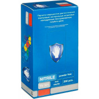 Перчатки нитрил смотровые 50 пар размер L, SAFE&CARE ZN 302