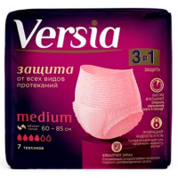 Versia Medium Трусики для взрослых ультратонкие 7шт Versia Medium Трусики для взрослых ультратонкие 7шт