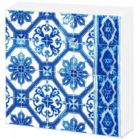 Салфетки сервиров. ФРЕСКО 33*33 20 шт, Изразцы Салфетки сервиров. ФРЕСКО 33*33 20 шт, Изразцы