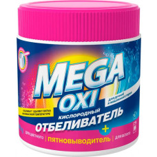 MEGA OXI Кислородный отбеливатель+пятновыводитель 500 г Банка MEGA OXI Кислородный отбеливатель+пятновыводитель 500 г Банка