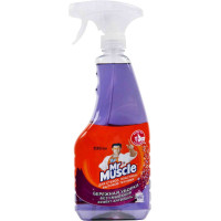 Средство для стекол Мистер Мускул Лаванда, курок, 530 мл Средство для стекол Мистер Мускул Лаванда, курок, 530 мл