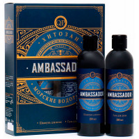 ПН Q.P. Ambassador муж.(гель для душа 250 мл+шампунь 250 мл) ПН Q.P. Ambassador муж.(гель для душа 250 мл+шампунь 250 мл)