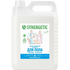 Средство для мытья пола и поверхностей Synergetic (Синергетик) Нежная чистота, биоразлагаемое, 5 л