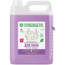 Средство для мытья пола и поверхностей Synergetic (Синергетик) Горная лаванда, биоразлагаемое, 5 л
