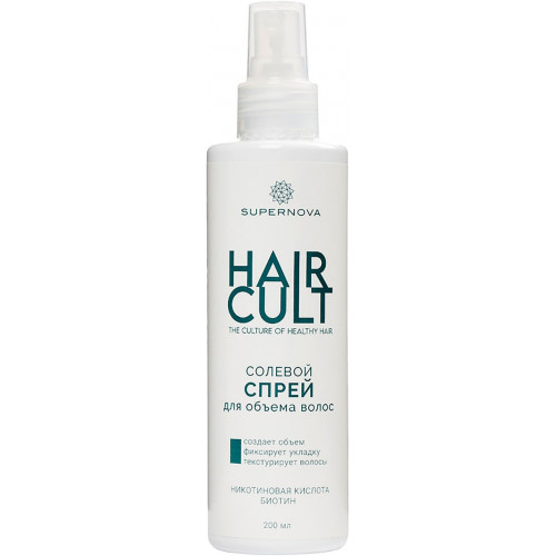 Солевой спрей для объема волос Supernova, 200 мл Солевой спрей для объема волос Supernova, 200 мл