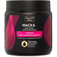 Маска для волос Золотой Шелк Глубокое восстановление шелком, 500 мл Маска для волос Золотой Шелк Глубокое восстановление шелком, 500 мл