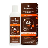 Шампунь Фельдшер дерматологический дегтярный против перхоти для проблемной кожи головы, 190 мл Шампунь Фельдшер дерматологический дегтярный против перхоти для проблемной кожи головы, 190 мл