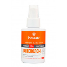  Крем для сухой кожи с Пантенолом 10% Фельдшер, 100 мл. 