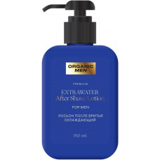 Лосьон после бритья охлаждающий Organic Men EXTRAWATER, 150 мл Лосьон после бритья охлаждающий Organic Men EXTRAWATER, 150 мл