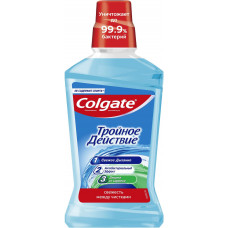 Ополаскиватель Colgate (Колгейт) Тройное действие, 500 мл
