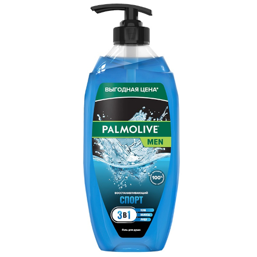 Гель для душа восстанавливающий Спорт Palmolive (Палмолив) мужской Men, 750 мл Гель для душа восстанавливающий Спорт Palmolive (Палмолив) мужской Men, 750 мл