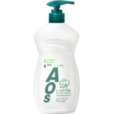 Средство для мытья посуды Aos (Аос) Экстракт хлопка, 450 мл