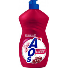 Средство для мытья посуды Aos (Аос) Сочная вишня, 450 мл