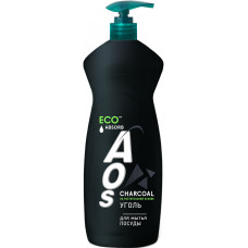 Средство для мытья посуды Aos (Аос) Уголь, 900 мл