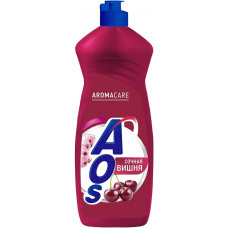 Средство для мытья посуды Aos (Аос) Сочная вишня, 900 мл