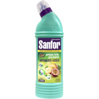 Чистящее средство для сантехники арома гель Sanfor (Санфор) Сочные тропики, 750 мл Чистящее средство для сантехники арома гель Sanfor (Санфор) Сочные тропики, 750 мл