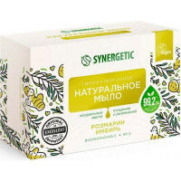 Натуральное туалетное мыло Synergetic (Синергетик) Розмарин и имбирь, 90 г