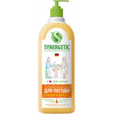 Гель для мытья посуды Synergetic (Синергетик) Сочный апельсин, 1000 мл Гель для мытья посуды Synergetic (Синергетик) Сочный апельсин, 1000 мл