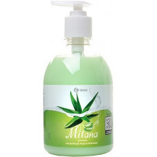 Крем-мыло жидкое увлажняющее Milana (Милана) с алоэ вера, с дозатором, 500 мл Крем-мыло жидкое увлажняющее Milana (Милана) с алоэ вера, с дозатором, 500 мл