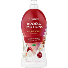 Кондиционер для белья парфюмированный Synergetic (Синергетик) Emotions Ripe Cherry, 1,8 л