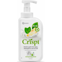 Пенка для мытья посуды Grass Crispi с соком груши и экстрактом базилика, 550 мл Пенка для мытья посуды Grass Crispi с соком груши и экстрактом базилика, 550 мл